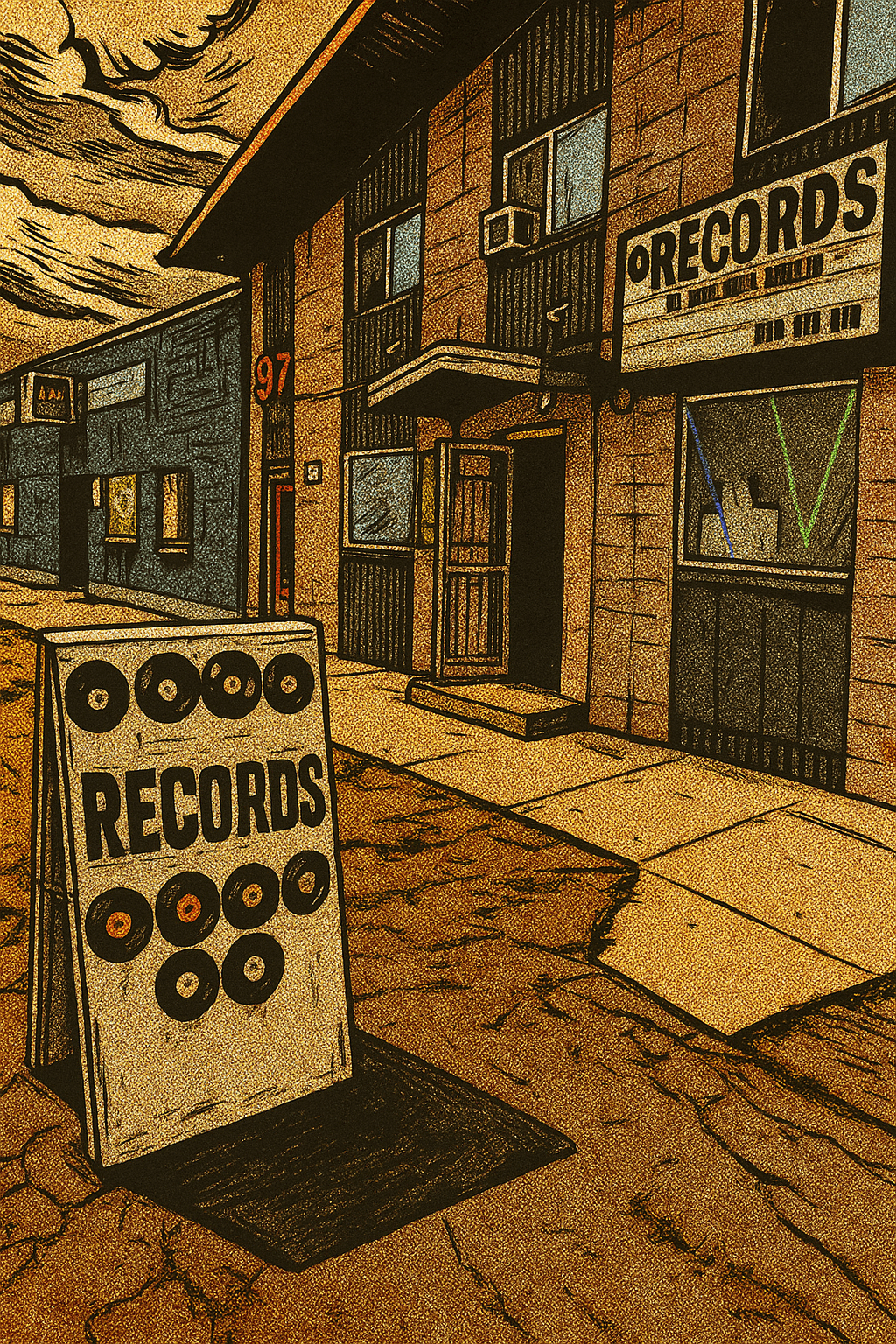 Invincible Vinyl storefront in Denver featuring new and used records, local DJs, and a curated vinyl collection